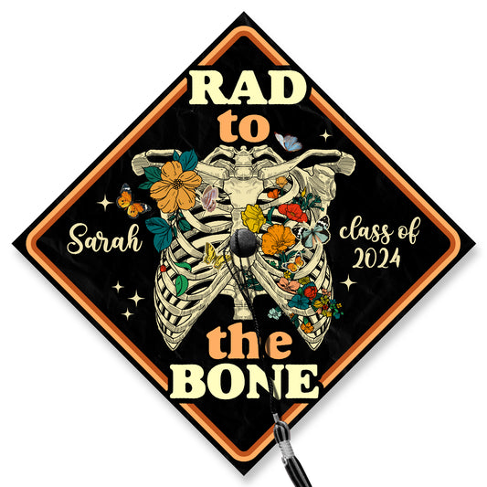 Radiology Technologist Graduation Cap Topper, Radiology Graduation Gifts, Class Of 2024