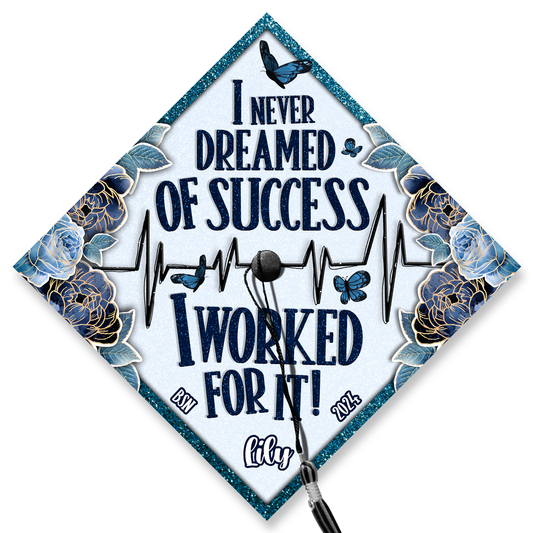 Personalized RN Nurse Graduation Cap, Future Nurse Gifts, Class of 2024