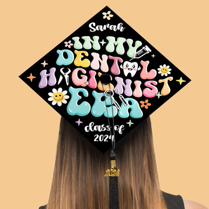 In My Dental Hygienist Era Graduation Cap Topper, Gifts for Dental Hygienist, Class of 2024