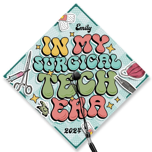 In My Surgical Tech Era Graduation Cap Decoration, Gifts for Nurse, Class of 2024